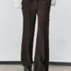 Flared Trousers with Pocket Flared Trousers with Pocket