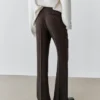 Flared Trousers with Pocket Flared Trousers with Pocket