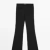 Flared Trousers with Pocket Flared Trousers with Pocket