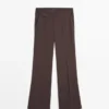 Flared Trousers with Pocket Flared Trousers with Pocket