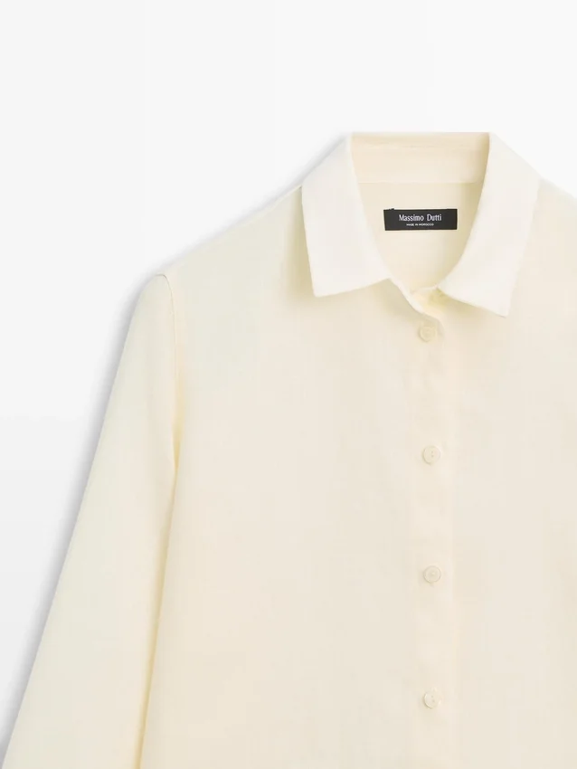 Flowing 100% Linen Shirt Flowing 100% Linen Shirt