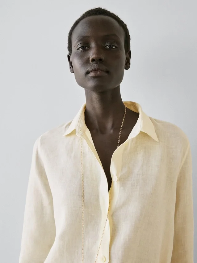 Flowing 100% Linen Shirt Flowing 100% Linen Shirt