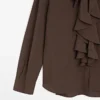 Flowing Blouse with Ruffles