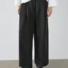 Flowing Trousers with Pleated Details