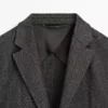 Herringbone Wool Blend Blazer Herringbone Wool Blend Blazer