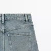 High-Waist Barrel Fit Jeans