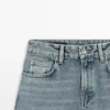 High-Waist Barrel Fit Jeans