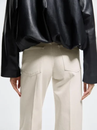 High-Waist Palazzo Jeans