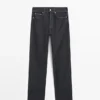 High-Waist Straight-Leg Comfort Jeans