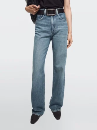 High-Waist Wide-Leg Jeans