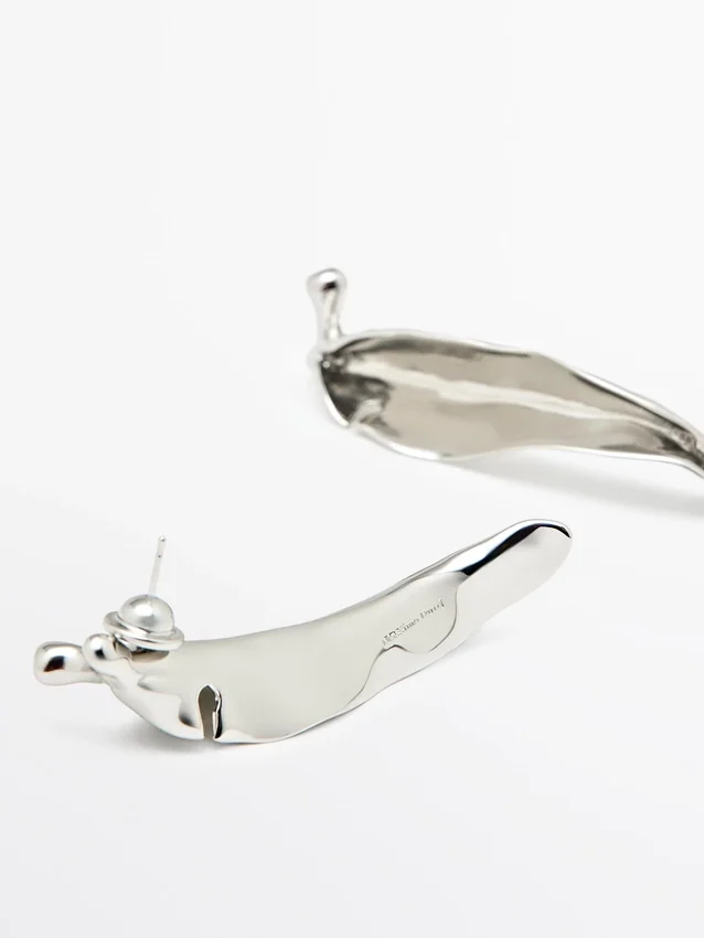 Irregular Leaf Earrings Irregular Leaf Earrings