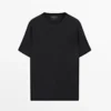 Knit Cotton T-Shirt Knit Cotton T-Shirt