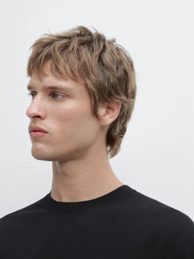 Knit Cotton T-Shirt Knit Cotton T-Shirt