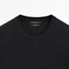 Knit Cotton T-Shirt Knit Cotton T-Shirt
