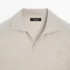 Knit V-Neck Polo Shirt Knit V-Neck Polo Shirt