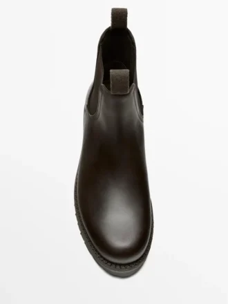 Leather Chelsea Boots