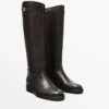 Leather Riding Boots