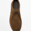 Leather Shoes with Moc Toe and Chunky Sole Leather Shoes with Moc Toe and Chunky Sole