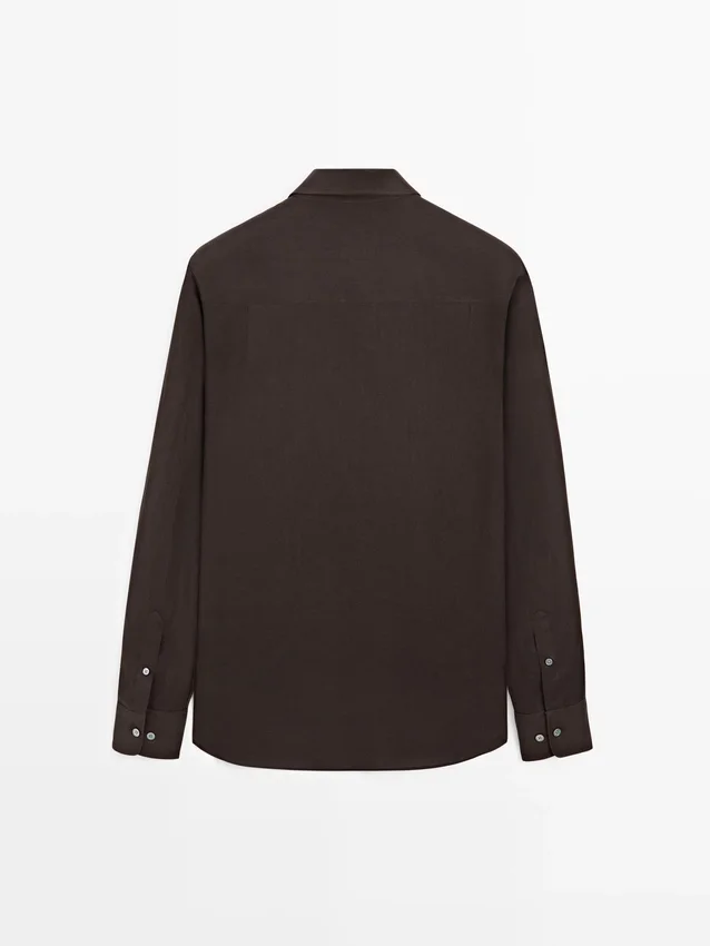 Lightweight Regular Fit Linen Shirt Lightweight Regular Fit Linen Shirt