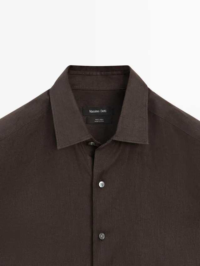 Lightweight Regular Fit Linen Shirt Lightweight Regular Fit Linen Shirt