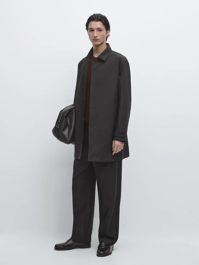 Lightweight Technical Fabric Parka Lightweight Technical Fabric Parka