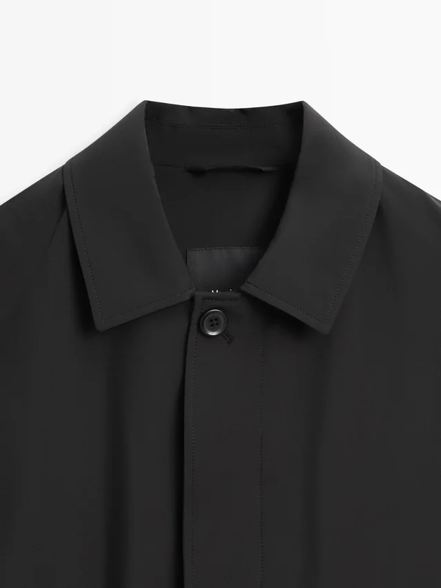 Lightweight Technical Fabric Parka Lightweight Technical Fabric Parka