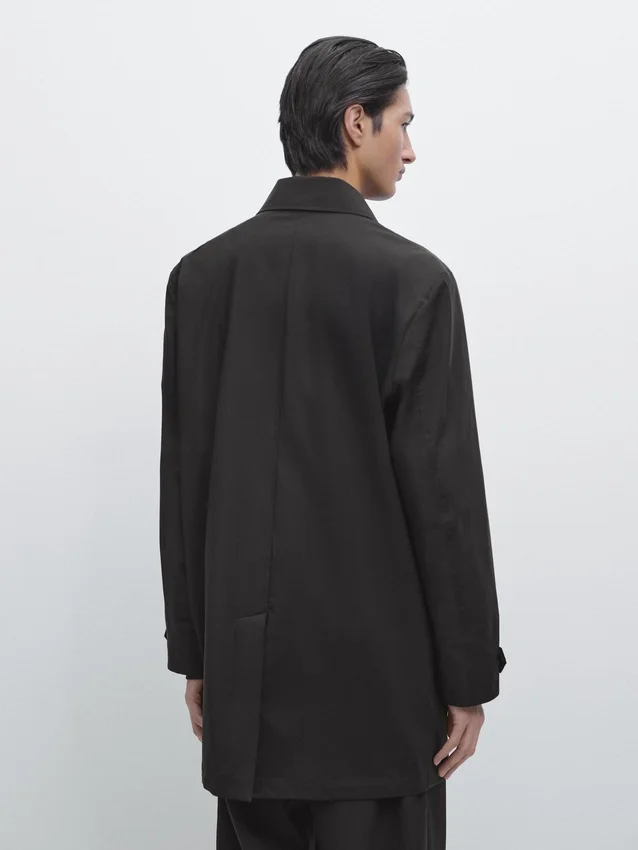 Lightweight Technical Fabric Parka Lightweight Technical Fabric Parka