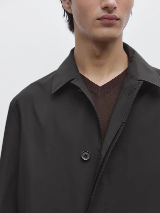 Lightweight Technical Fabric Parka Lightweight Technical Fabric Parka