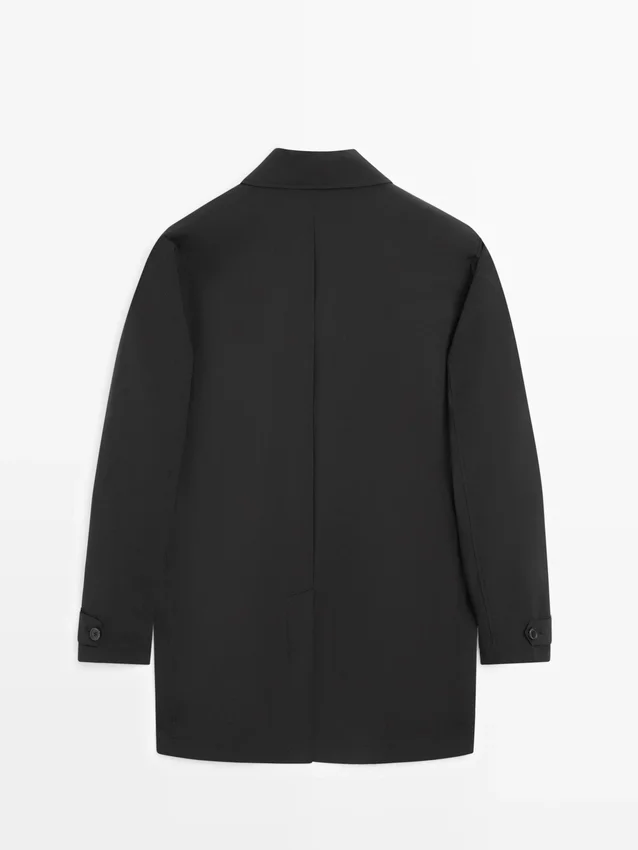 Lightweight Technical Fabric Parka Lightweight Technical Fabric Parka