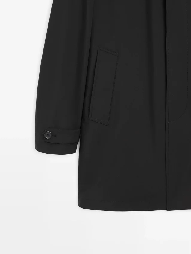 Lightweight Technical Fabric Parka Lightweight Technical Fabric Parka