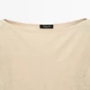 Lightweight Wool and Linen Blend T-Shirt