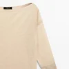 Lightweight Wool and Linen Blend T-Shirt