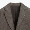 Linen Blazer with Pocket Details