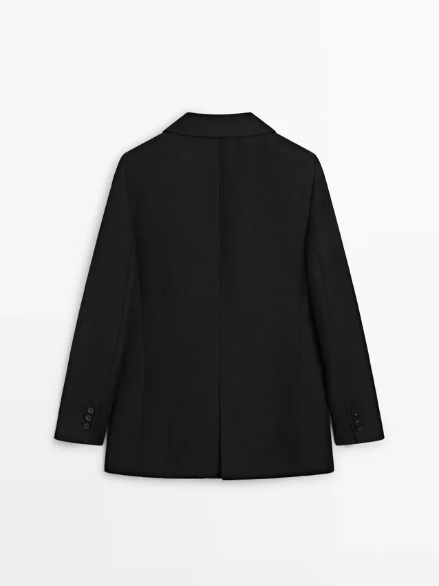 Linen Blazer with Pockets Linen Blazer with Pockets