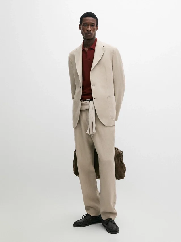 Linen Suit Blazer Linen Suit Blazer