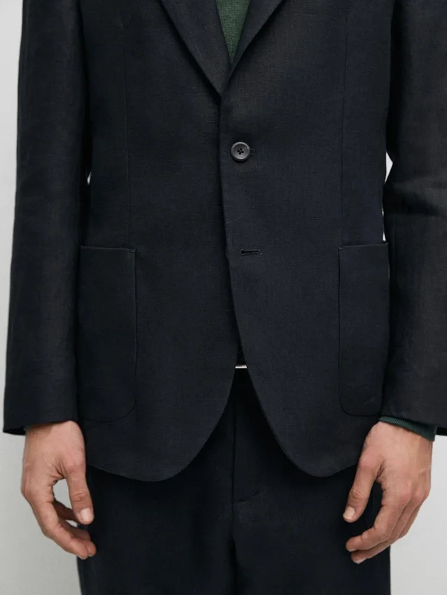 Linen Suit Blazer Linen Suit Blazer