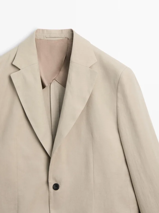 Linen Suit Blazer Linen Suit Blazer