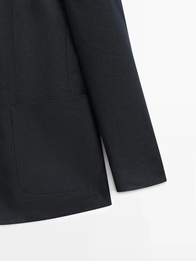 Linen Suit Blazer Linen Suit Blazer