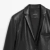 Long Nappa Leather Coat