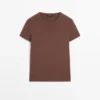 Lyocell Blend Short Sleeve T-Shirt