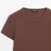 Lyocell Blend Short Sleeve T-Shirt