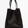 Maxi Nappa Leather Md Icon Tote Bag