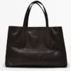Maxi Nappa Leather Md Icon Tote Bag