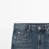 Mid-Rise Cropped Flare Fit Jeans
