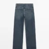 Mid-Rise Wide-Leg Jeans