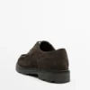 Moc Toe Split Suede Shoes