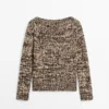 Moulina Cotton Blend Knit Sweater