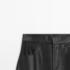 Nappa Leather Balloon Fit Pants