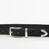 Nappa Leather Belt with Tip Detail