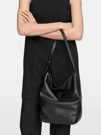 Nappa Leather Bucket Bag